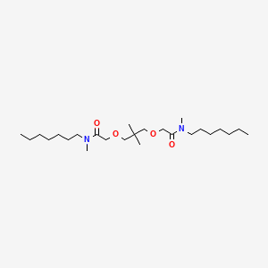 N-heptyl-2-[3-[2-[heptyl(methyl)amino]-2-oxoethoxy]-2,2-dimethylpropoxy]-N-methylacetamide