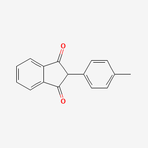 1,3-Indandione, 2-(4-methylphenyl)-