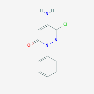 5-Amino-6-chloro-2-phenyl-3(2H)-pyridazinone