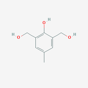 molecular formula C9H12O3 B160597 2,6-Bis(hydroxymethyl)-p-cresol CAS No. 91-04-3