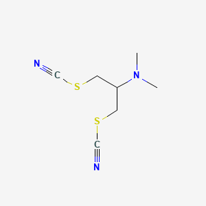 Thiocyanic acid, 2-(dimethylamino)trimethylene ester