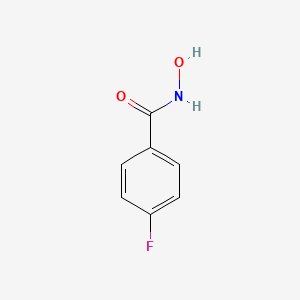 molecular formula C7H6FNO2 B1605977 4-fluoro-N-hydroxybenzamide CAS No. 456-07-5