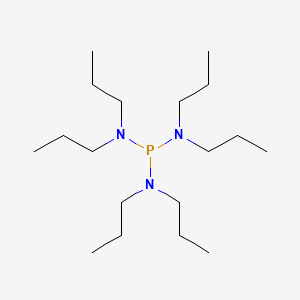 molecular formula C18H42N3P B1605979 Tri(N,N-di-n-propylamino)phosphine CAS No. 5848-64-6