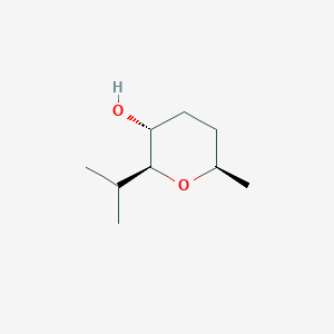 (2S,3R,6R)-6-Methyl-2-propan-2-yloxan-3-ol