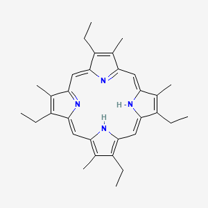 molecular formula C32H38N4 B1605982 Etioporphyrin iii CAS No. 26608-34-4