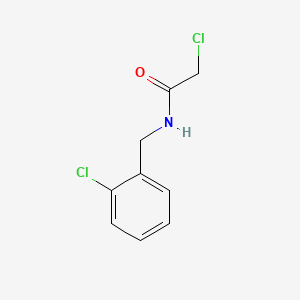2-chloro-N-(2-chlorobenzyl)acetamide