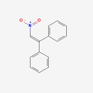 molecular formula C14H11NO2 B1605998 (2-Nitro-1-phenylethenyl)benzene CAS No. 5670-69-9
