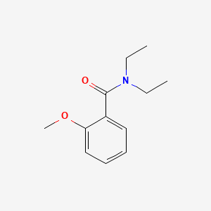 molecular formula C12H17NO2 B1605999 N,N-diethyl-2-methoxybenzamide CAS No. 51674-10-3