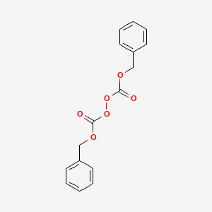 molecular formula C16H14O6 B1606000 Peroxydicarbonic acid, bis(phenylmethyl) ester CAS No. 2144-45-8