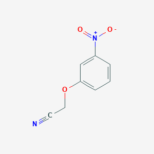 molecular formula C8H6N2O3 B1606009 3-硝基苯氧乙腈 CAS No. 19157-84-7