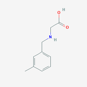 molecular formula C10H13NO2 B1606011 (3-Methyl-benzylamino)-acetic acid CAS No. 501653-60-7