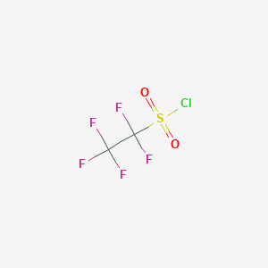 molecular formula C2ClF5O2S B1606014 Pentafluoroethane-1-sulfonyl chloride CAS No. 64773-40-6