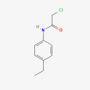 molecular formula C10H12ClNO B1606017 2-chloro-N-(4-ethylphenyl)acetamide CAS No. 20172-36-5