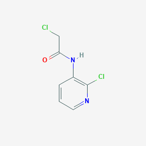 molecular formula C7H6Cl2N2O B1606022 2-chloro-N-(2-chloropyridin-3-yl)acetamide CAS No. 379726-55-3