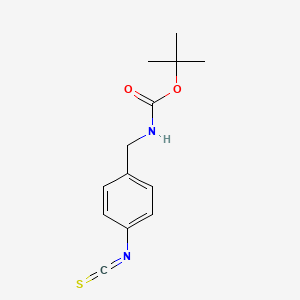 molecular formula C13H16N2O2S B1606027 4-(Boc-aminomethyl)phenyl isothiocyanate CAS No. 89631-74-3