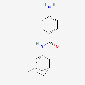molecular formula C17H22N2O B1606032 N-(Adamantan-1-yl)-4-aminobenzamide CAS No. 68835-57-4