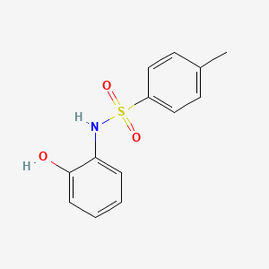 molecular formula C13H13NO3S B1606036 N-(2-hydroxyphenyl)-4-methylbenzenesulfonamide CAS No. 3897-39-0