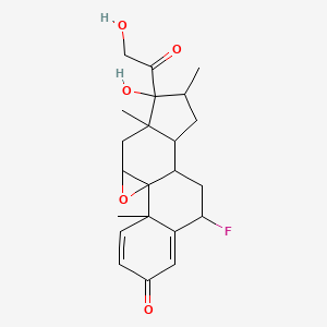molecular formula C22H27FO5 B1606046 Einecs 245-956-1 CAS No. 23961-95-7