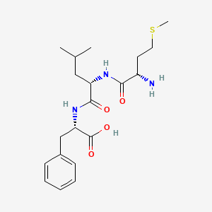 molecular formula C20H31N3O4S B1606049 Methionyl-leucyl-phenylalanine CAS No. 59881-08-2