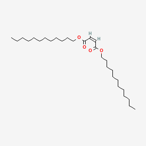 molecular formula C28H52O4 B1606050 Dilauryl maleate CAS No. 2915-52-8