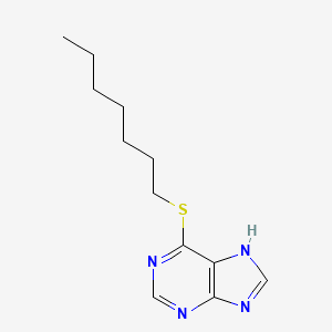 6-n-Heptylmercaptopurine