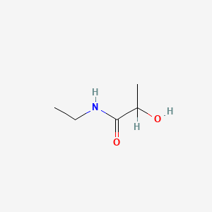 molecular formula C5H11NO2 B1606055 n-ethyl-2-hydroxypropanamide CAS No. 6280-14-4