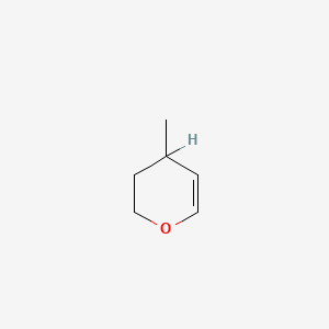 molecular formula C6H10O B1606062 3,4-Dihydro-4-methyl-2H-pyran CAS No. 2270-61-3