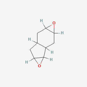 molecular formula C9H12O2 B1606064 Bicyclononadiene diepoxide CAS No. 2886-89-7
