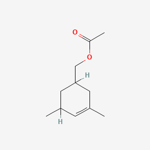 molecular formula C11H18O2 B1606068 3,5-Dimethylcyclohex-3-ene-1-methyl acetate CAS No. 67634-25-7