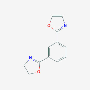 molecular formula C12H12N2O2 B160607 1,3-双(4,5-二氢-2-恶唑基)苯 CAS No. 34052-90-9