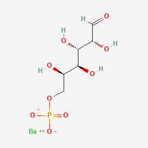 molecular formula C6H11BaO9P B1606072 Galactose 6-(barium phosphate) CAS No. 4198-47-4