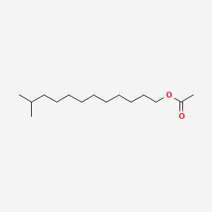 molecular formula C15H30O2 B1606083 Acetic acid, isotridecyl ester CAS No. 69103-23-7