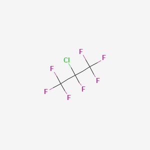 molecular formula C3ClF7 B1606092 2-Chloroheptafluoropropane CAS No. 76-18-6