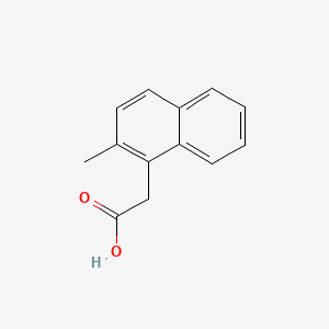 molecular formula C13H12O2 B1606095 2-甲基-1-萘乙酸 CAS No. 85-08-5