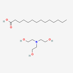 molecular formula C20H43NO5 B1606101 Triethanolamine myristate CAS No. 41669-40-3