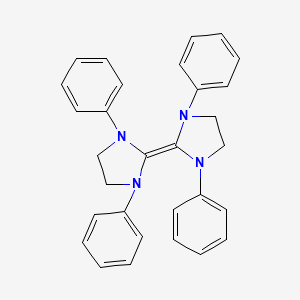 molecular formula C30H28N4 B1606103 双(1,3-二苯基-2-咪唑烷亚甲基) CAS No. 2179-89-7