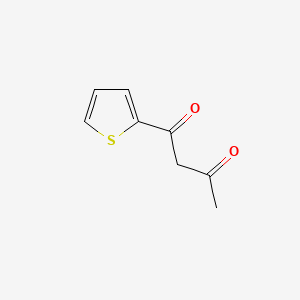 molecular formula C8H8O2S B1606109 1-(thiophen-2-yl)butane-1,3-dione CAS No. 3051-27-2