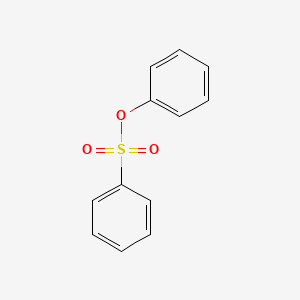 molecular formula C12H10O3S B1606113 Phenyl benzenesulfonate CAS No. 4358-63-8
