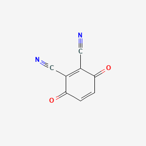 molecular formula C8H2N2O2 B1606114 2,3-DICYANO-1,4-BENZOQUINONE CAS No. 4622-04-2