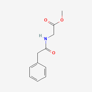 B1606116 Glycine, N-(phenylacetyl)-, methyl ester CAS No. 5259-87-0