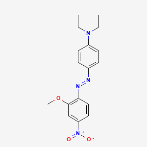 Benzenamine, N,N-diethyl-4-[(2-methoxy-4-nitrophenyl)azo]-