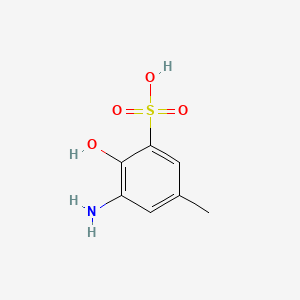 5-Amino-4-hydroxytoluene-3-sulphonic acid