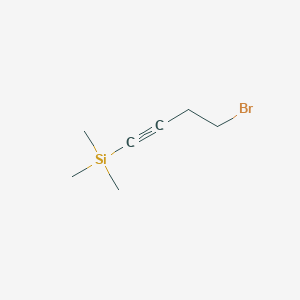 Silane, (4-bromo-1-butynyl)trimethyl-
