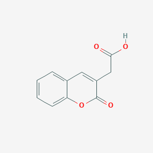 molecular formula C11H8O4 B1606145 (2-氧代-2H-香豆素-3-基)乙酸 CAS No. 20862-58-2