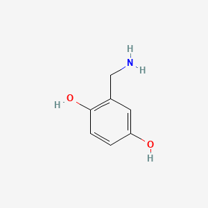 2-(Aminomethyl)benzene-1,4-diol