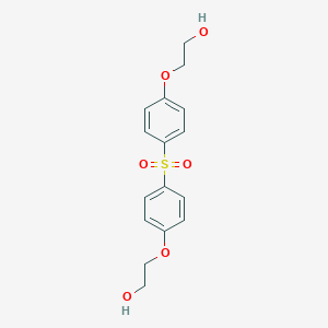 molecular formula C16H18O6S B160617 Bis[4-(2-hydroxyethoxy)phenyl] sulfone CAS No. 27205-03-4
