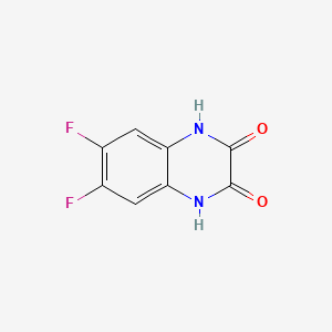 molecular formula C8H4F2N2O2 B1606174 6,7-Difluoroquinoxaline-2,3(1H,4H)-dione CAS No. 91895-29-3