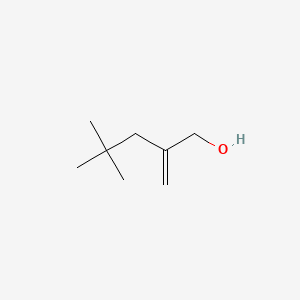 molecular formula C8H16O B1606179 4,4-Dimethyl-2-methylene-1-pentanol CAS No. 4379-17-3