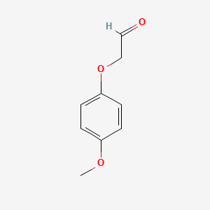 molecular formula C9H10O3 B1606190 2-(4-methoxyphenoxy)acetaldehyde CAS No. 68426-09-5