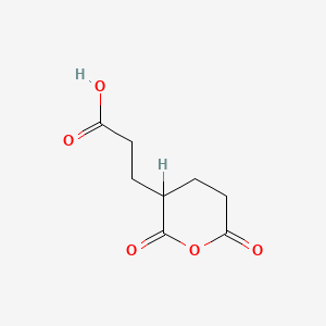 Tetrahydro-2,6-dioxo-2H-pyran-3-propionic acid